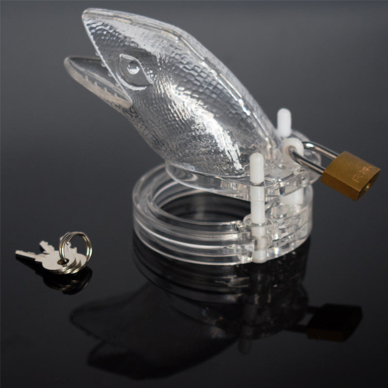 New Male Cb Chastity Cage Resin - Clear - image 6