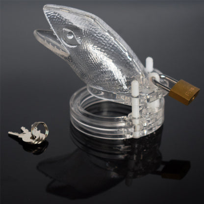 New Male Cb Chastity Cage Resin - Clear - image 6