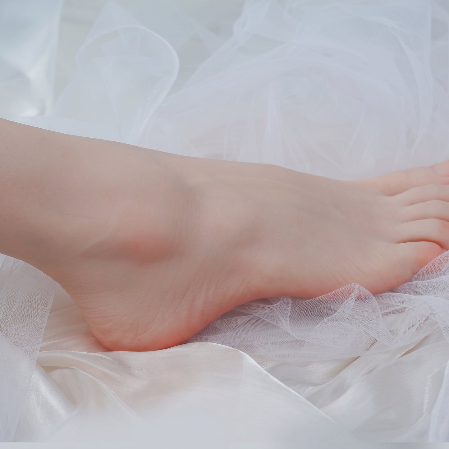 Lifelike Platinum Silicone Foot Model - image 2