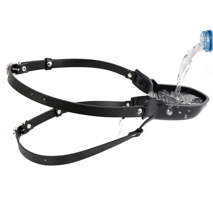 Holy Water PU Leather Mouth Plug SM Toys - image 3