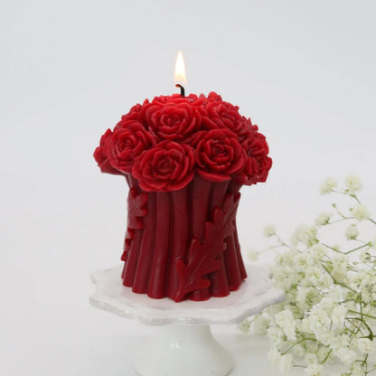 Flower-shaped Low-temperature Candle - image 5