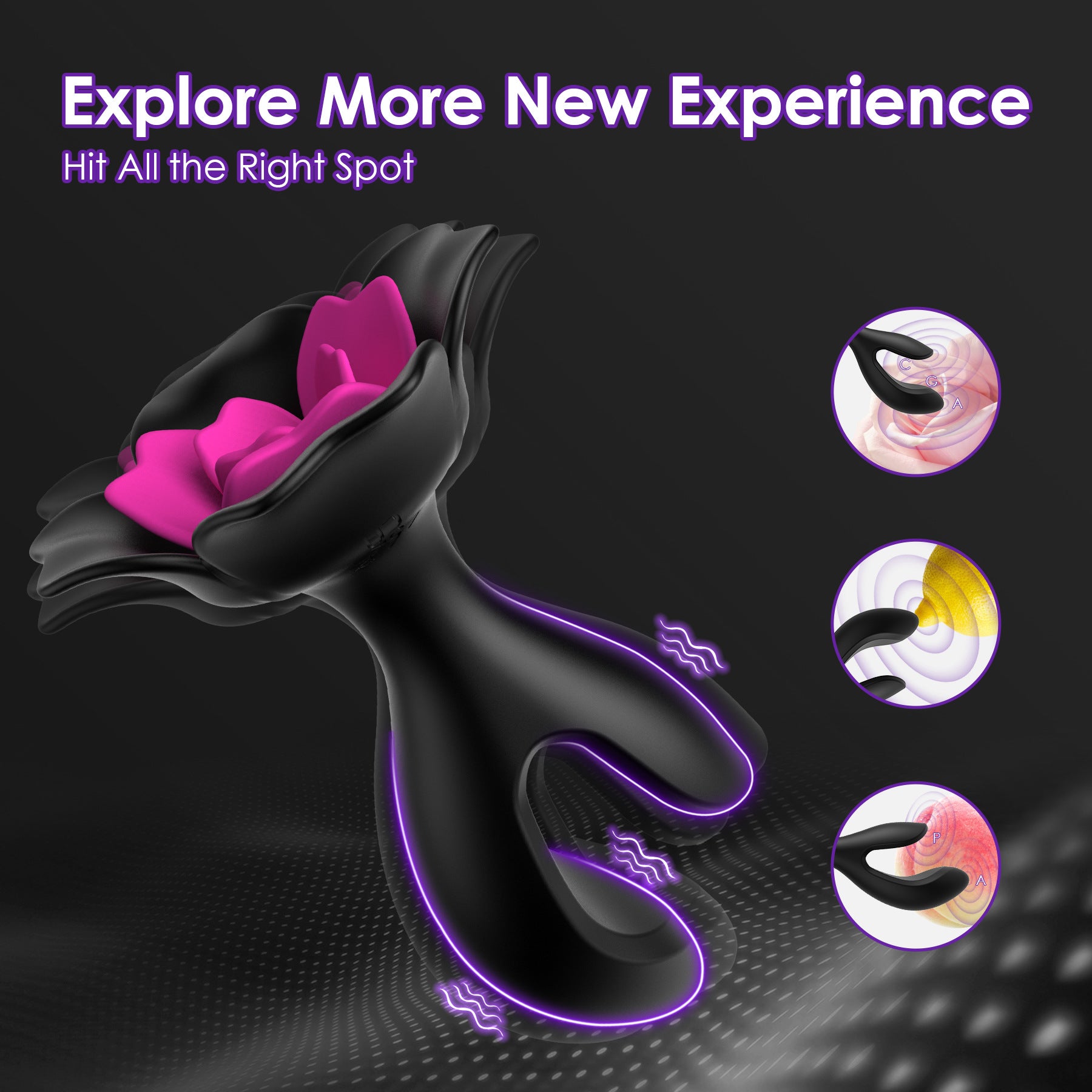 10 Modes Vibration Rose Butt Plug With Remote Control - image 2