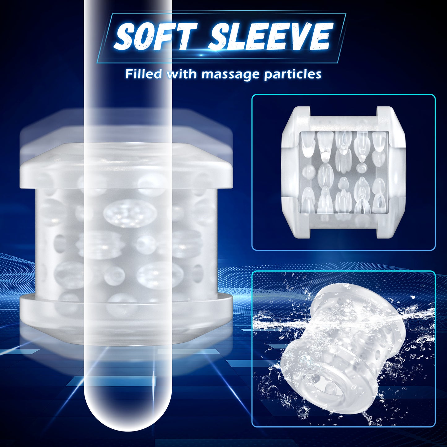 Automatic Thrusting Male Blowjob Open-ended Massager - image 5