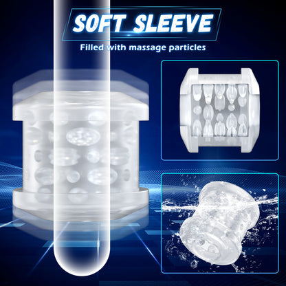 Automatic Thrusting Male Blowjob Open-ended Massager - image 5