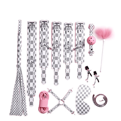 Luxury 10-Piece BDSM Restraint Set - Multicolor - image 3