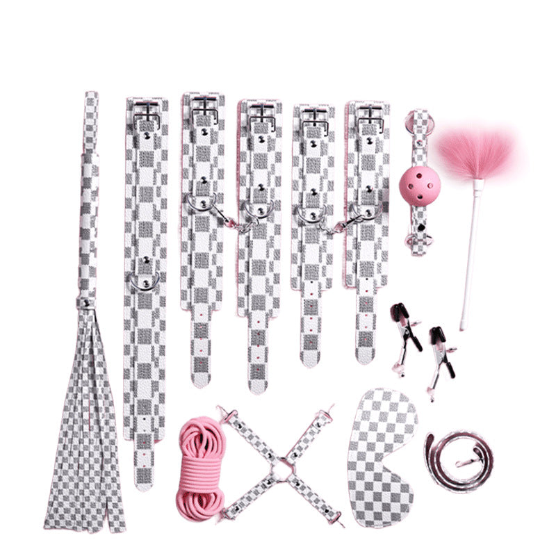Luxury 10-Piece BDSM Restraint Set - Multicolor - image 3