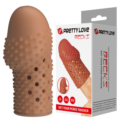 PRETTYLOVE Becks Penis Sleeve - Deep Skin Tone - image 6