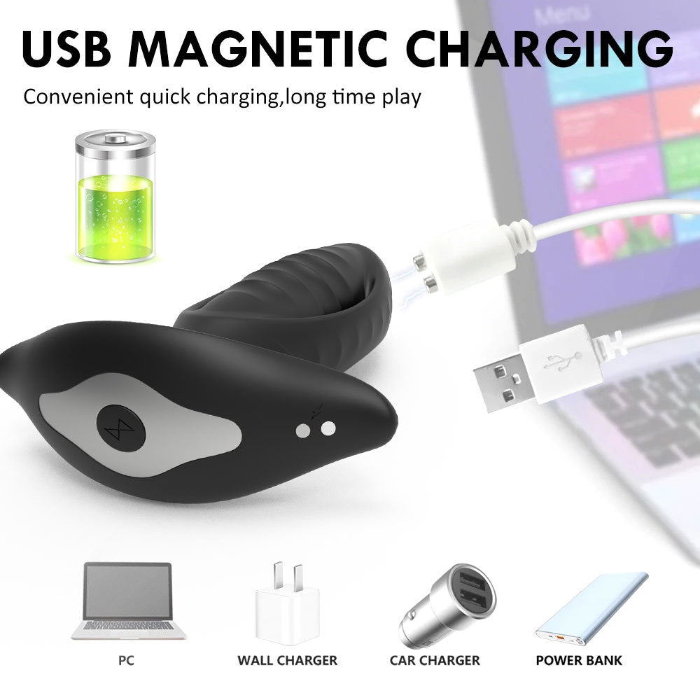 Thrusting Anal Vibrator Plug - image 2