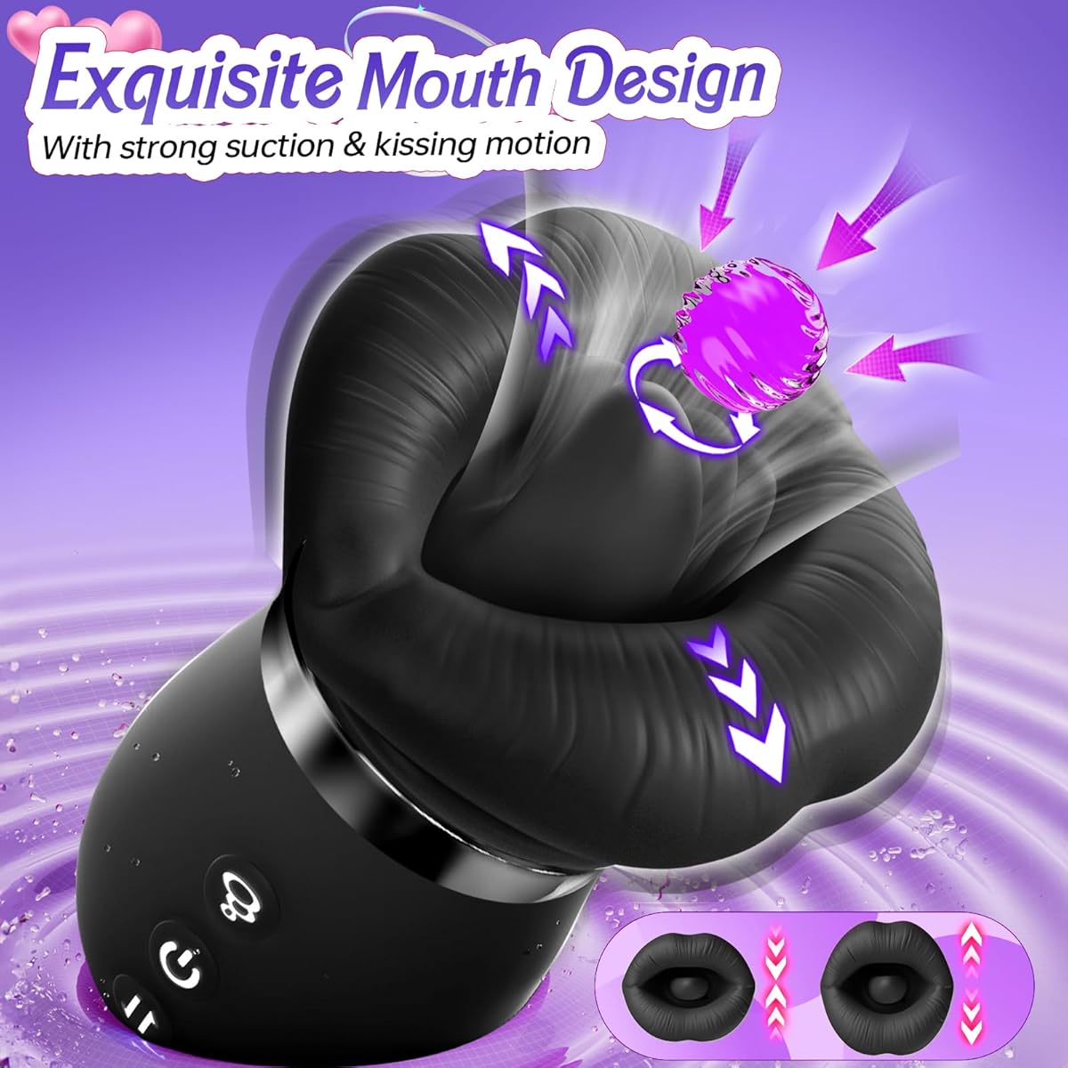Exquisite Rose Kissing Vibrator - image 15