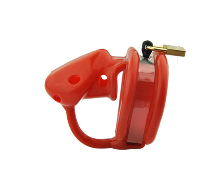 Eager Wiener Chastity Cage Silicone - Red - LARGE-1.97 INCHES - image 3