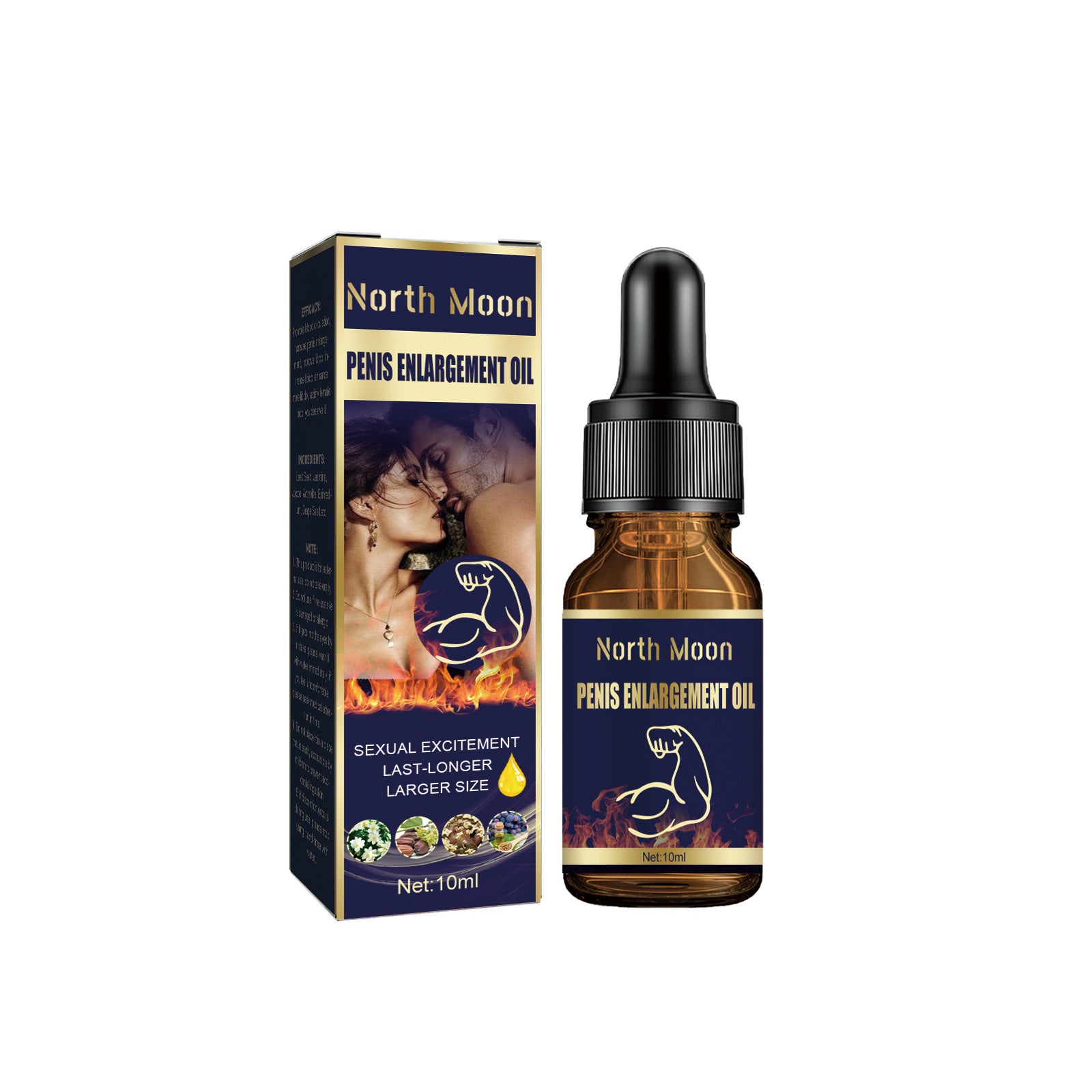 Penile Enlargement Massage Oil - 10ml - image 0