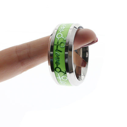 Luminous Cock Ring - 30mm - image 1