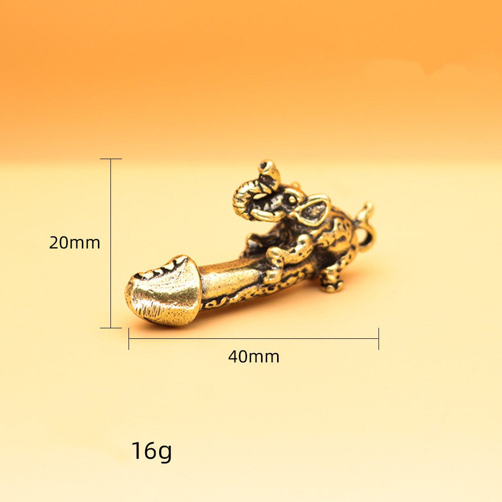 Elephant Penis Pendant - image 1