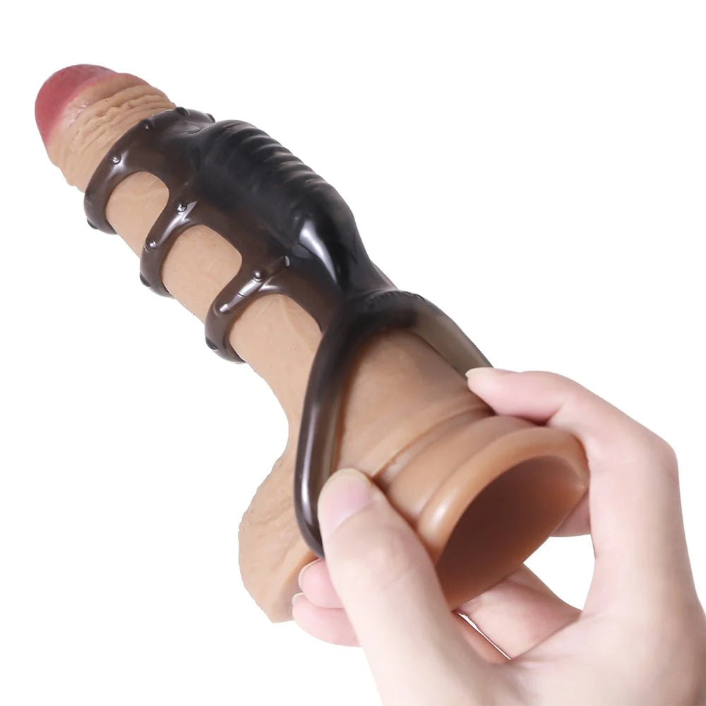 Vibrating Cock Ring - Sex Penis Enhancer - image 2