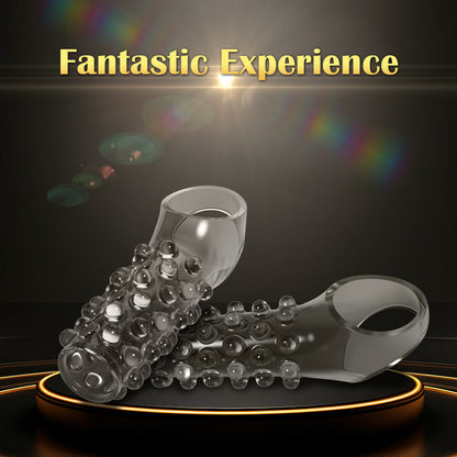 Soft & Stretchy Bump-Textured Cock Ring for Longer-Lasting Performance - image 3