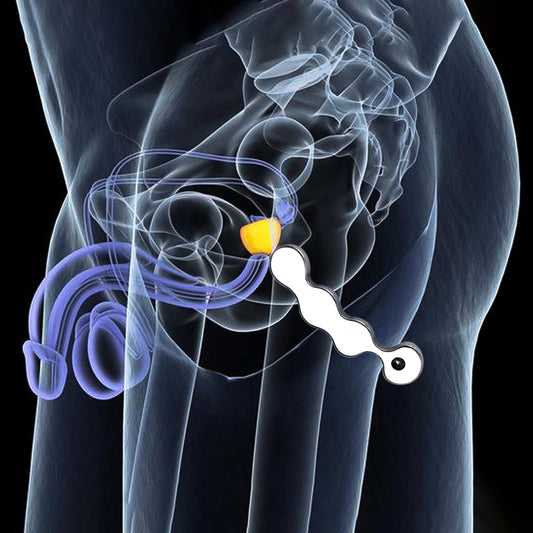 Stainless Steel Prostate Massager with Pulling String - image 1