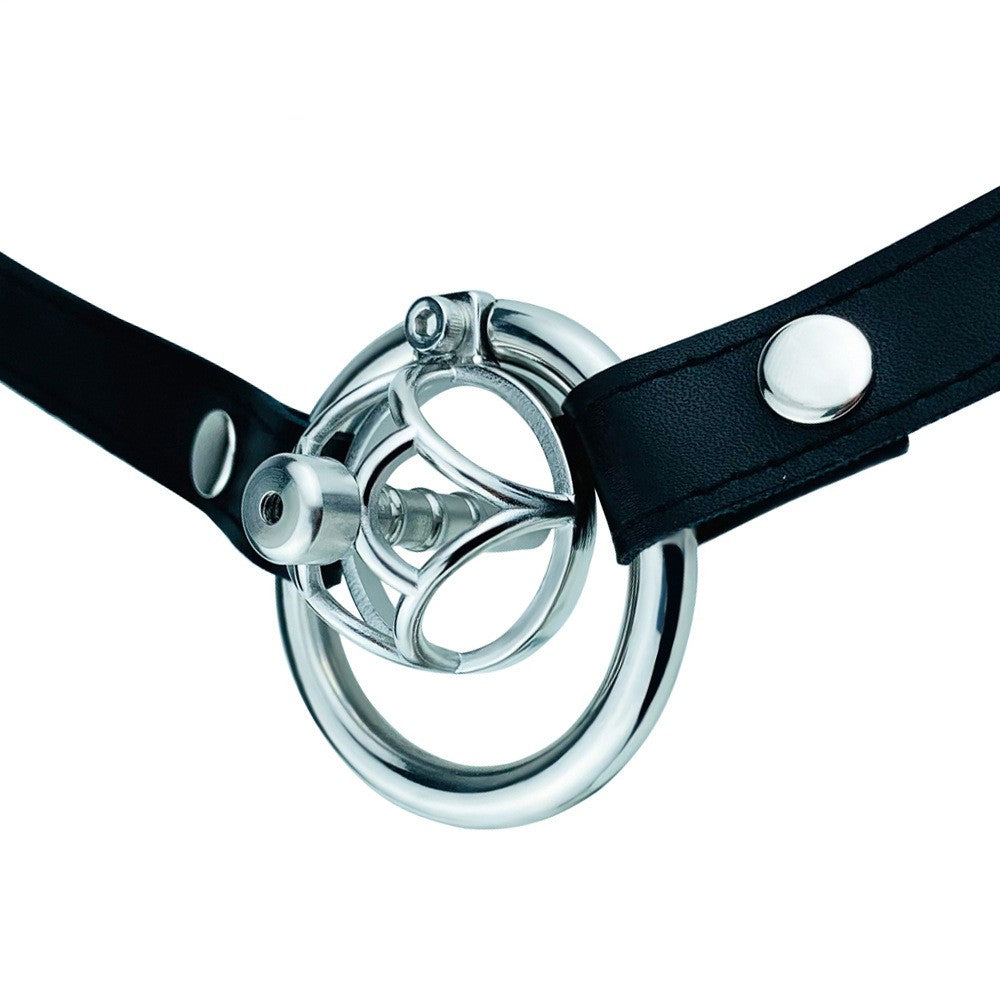Chastity Belt for Men (with Catheter Tube） - image 0