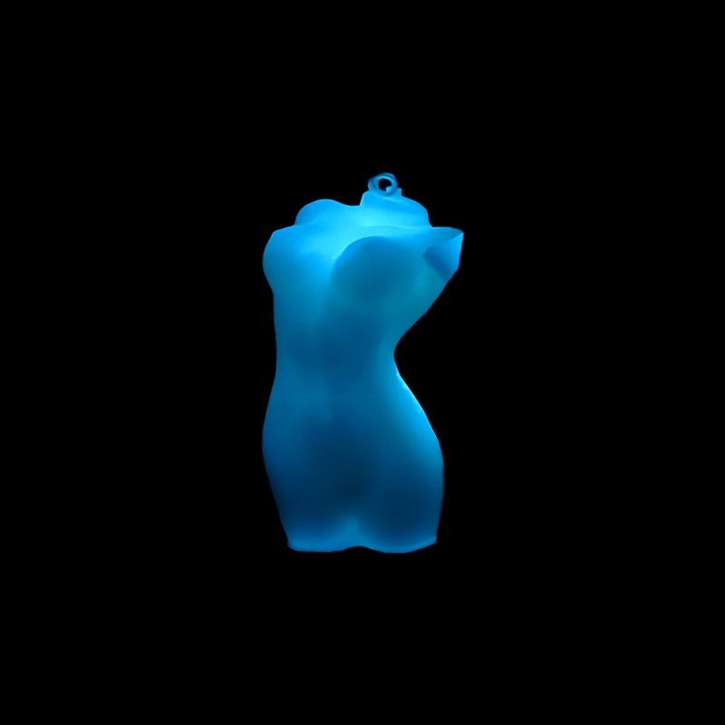 Glow in the Dark Silhouette Low-Temperature Candle - B - image 5