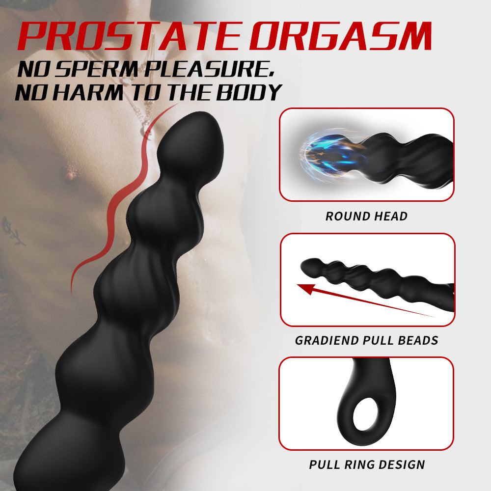 WavePulse Pro - 12X Vibrating Anal Beads - image 2