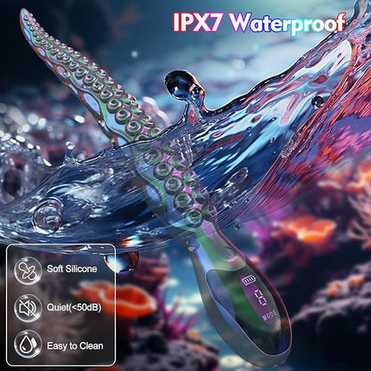 Octopus Tentacle Vibrator LED Display Monster Dildo - image 4