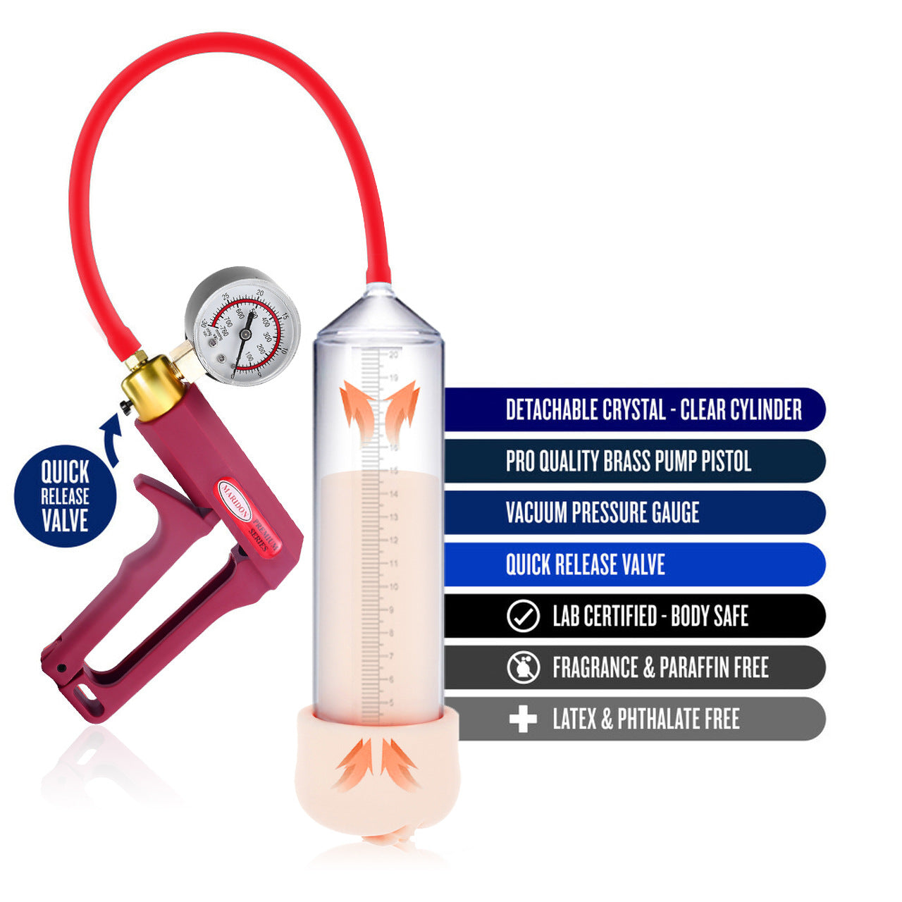 Penis Pump Penis Enlarger Genuine Vagina Inverted Mold - image 11