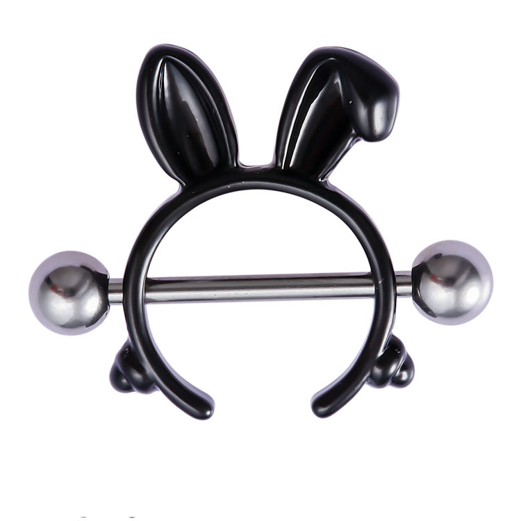 Playboy Rabbit Nipple Piercing Ring Piercing Jewelry - A - image 0