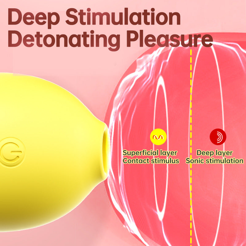Vibrating Egg Adult Sex Toy Lemon - image 10