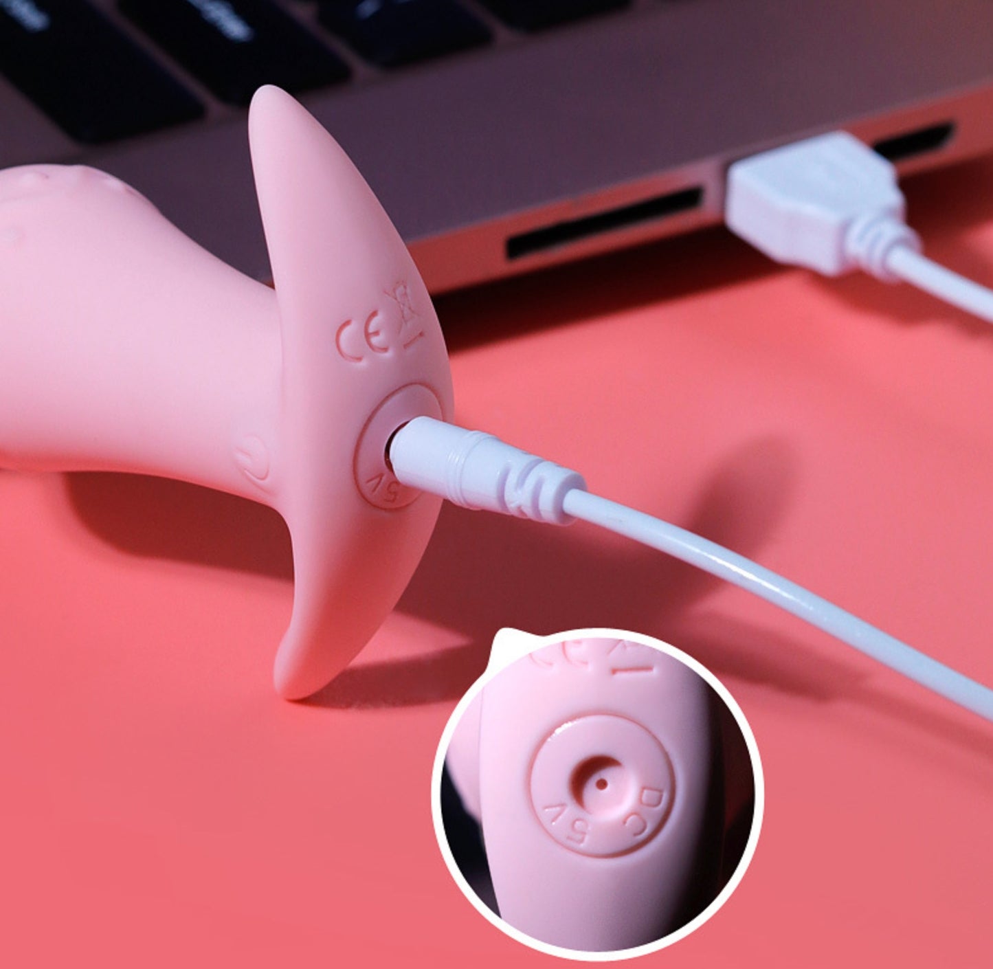 Silicone Vibrating Beaded Butt Plug - image 4