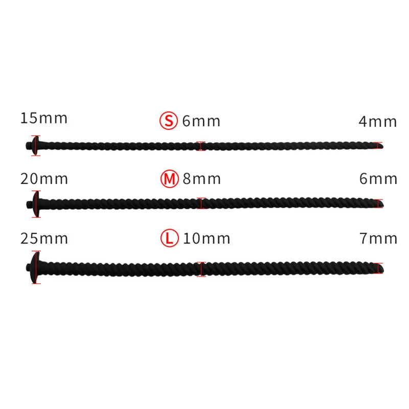 Male Spray/Washing With Syringe Urethral Plug Urethra Dil Sounding - 3 sounding rods - image 5