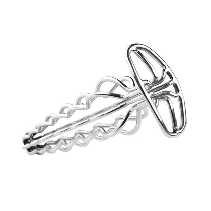 Six-ball Stainless Steel Hollow Butt Plug - image 4