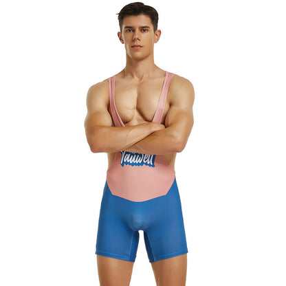 Fitness Wrestling Singlet Bodysuit - image 0