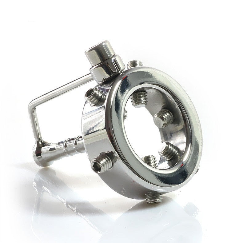 Spike Glans Penis Ring with Urethral Penis Plug - image 4