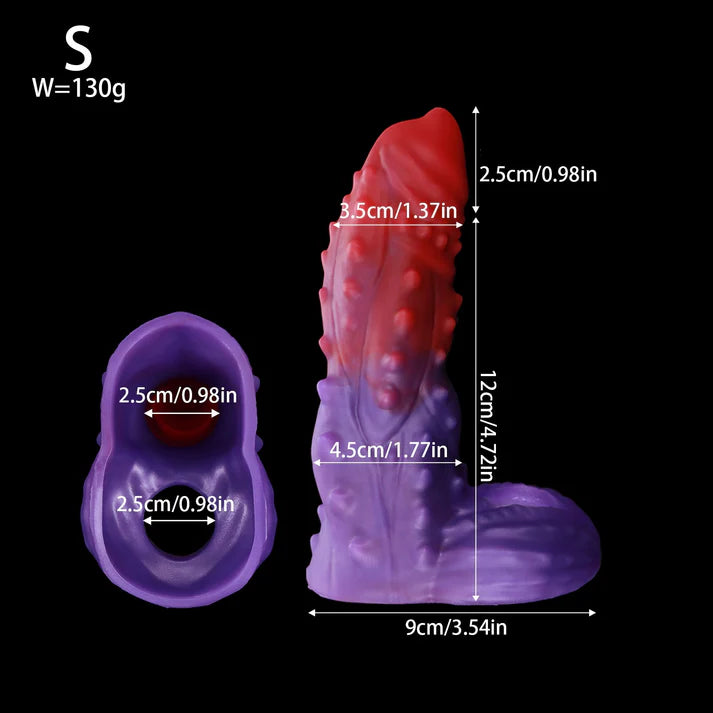 Tentacle Texture Penis Sleeve - S - image 5