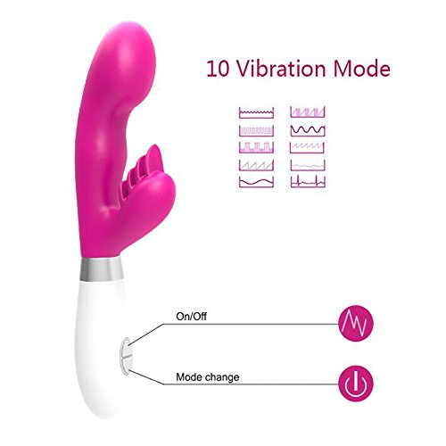 Magic Wand Silicone Double Head Cordless Massager With 10 Vibration Modes - image 1