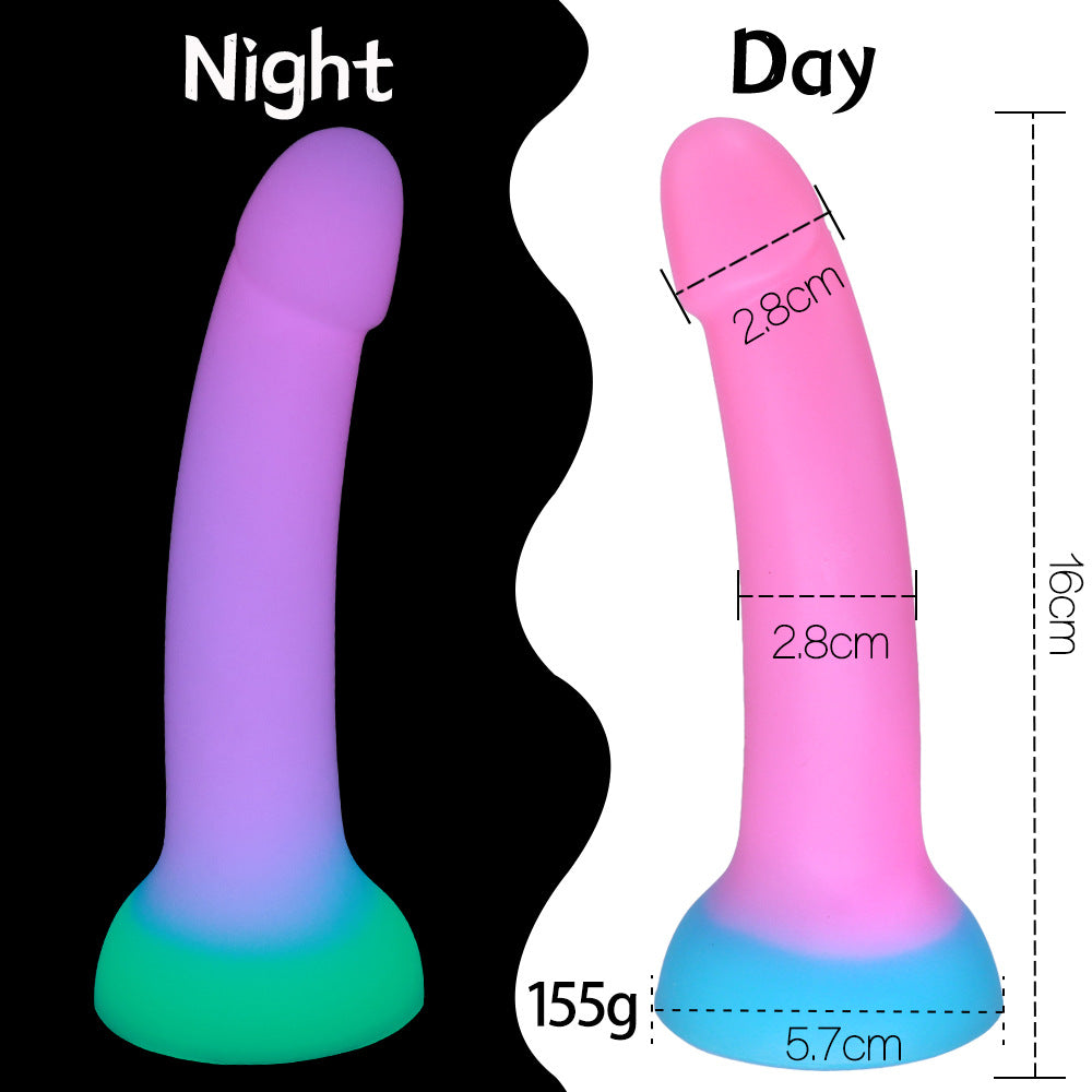Luminous Silicone Dildo - B - image 2