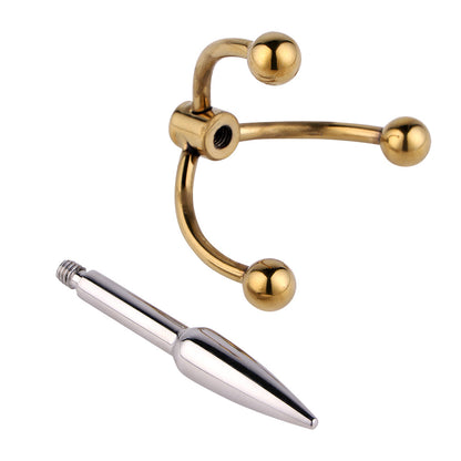 Stainless Steel Urethral Plug Expansion Masturbation Props - image 1