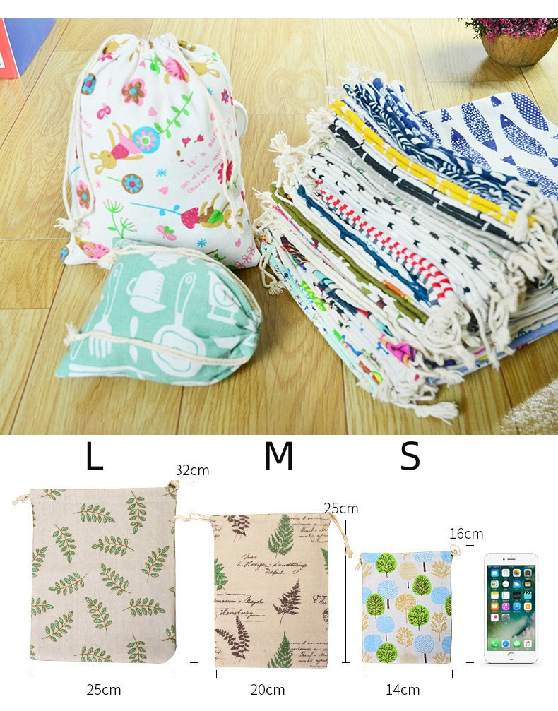 Cotton Sex Toy Organizer Storage Bag - image 1