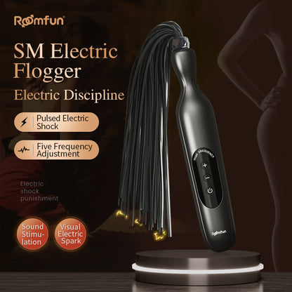 Electric Shock Whip Flogger BDSM - image 11