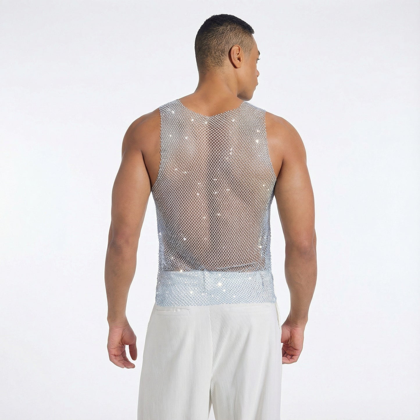Starluxe Mesh Sparkle Top – Style H - image 3