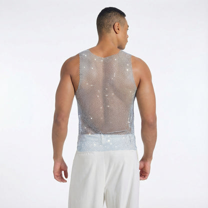 Starluxe Mesh Sparkle Top – Style H - image 3
