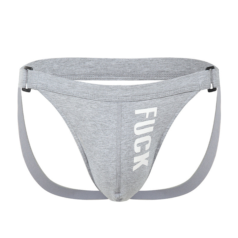 F*ck Jockstrap Underwear - Gray - XL (31-32) - image 6