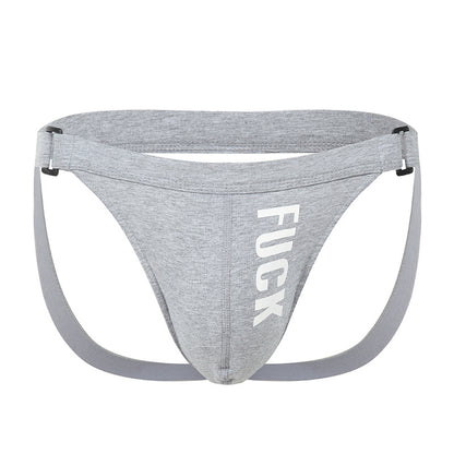 F*ck Jockstrap Underwear - Gray - XL (31-32) - image 6