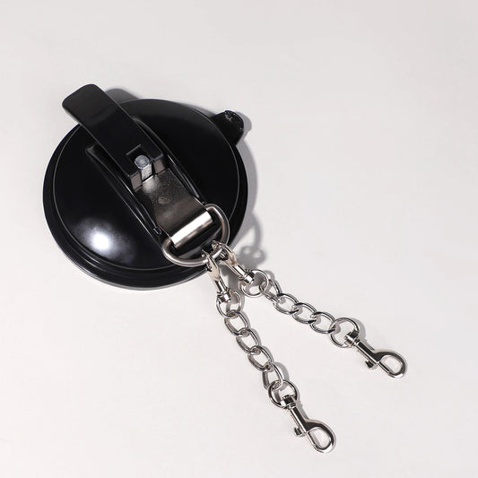 Adjustable Suction Cup Wrist Cuffs – Soft PU Material with Secure Chain Connection - image 0