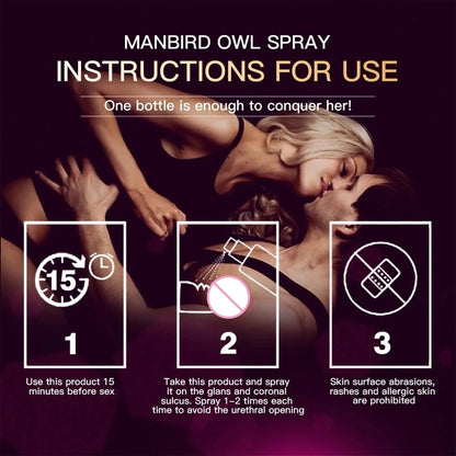 Men PE 60 Minutes Long Lasting Ejaculation Delay Spray - image 3