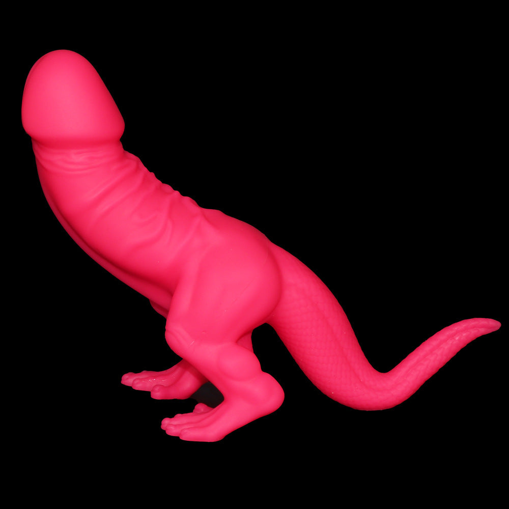 Penisaurus Mosnter Dildo Luminous Dildo  - Luminous Red - image 5