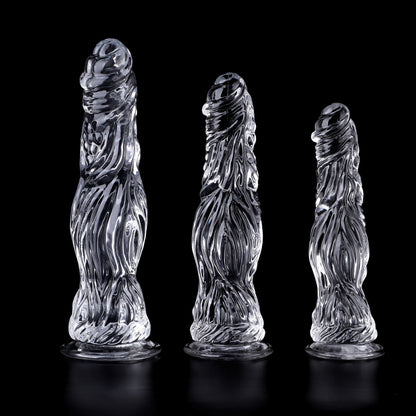 Realistic Suction Cup Dildo – Body-Safe TPE, Textured & Flexible for G-Spot & Anal Play - image 5