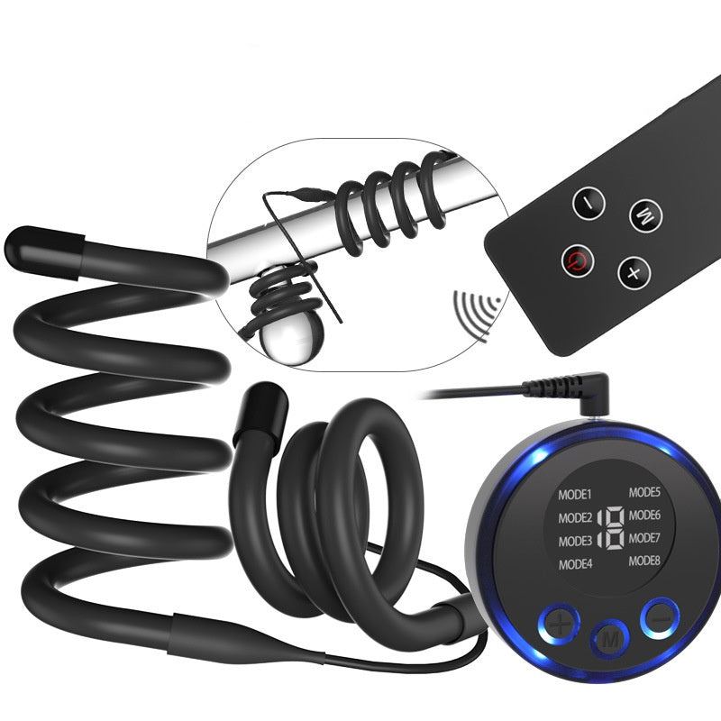 Male Electric Sex Toy Penis Training Ring - Black - image 0