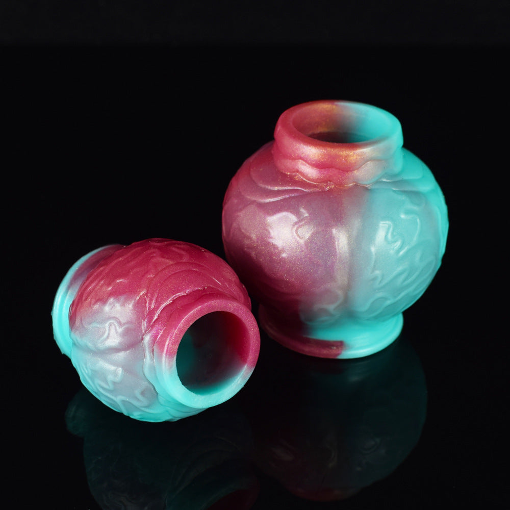 Silicone large Knot For Dildo Cock Enlargement Ring - image 1