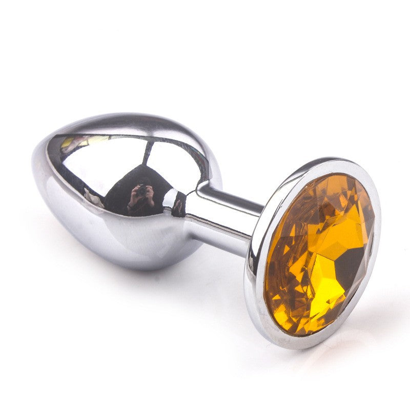 Gem Anal Butt Plugs - Golden - image 4