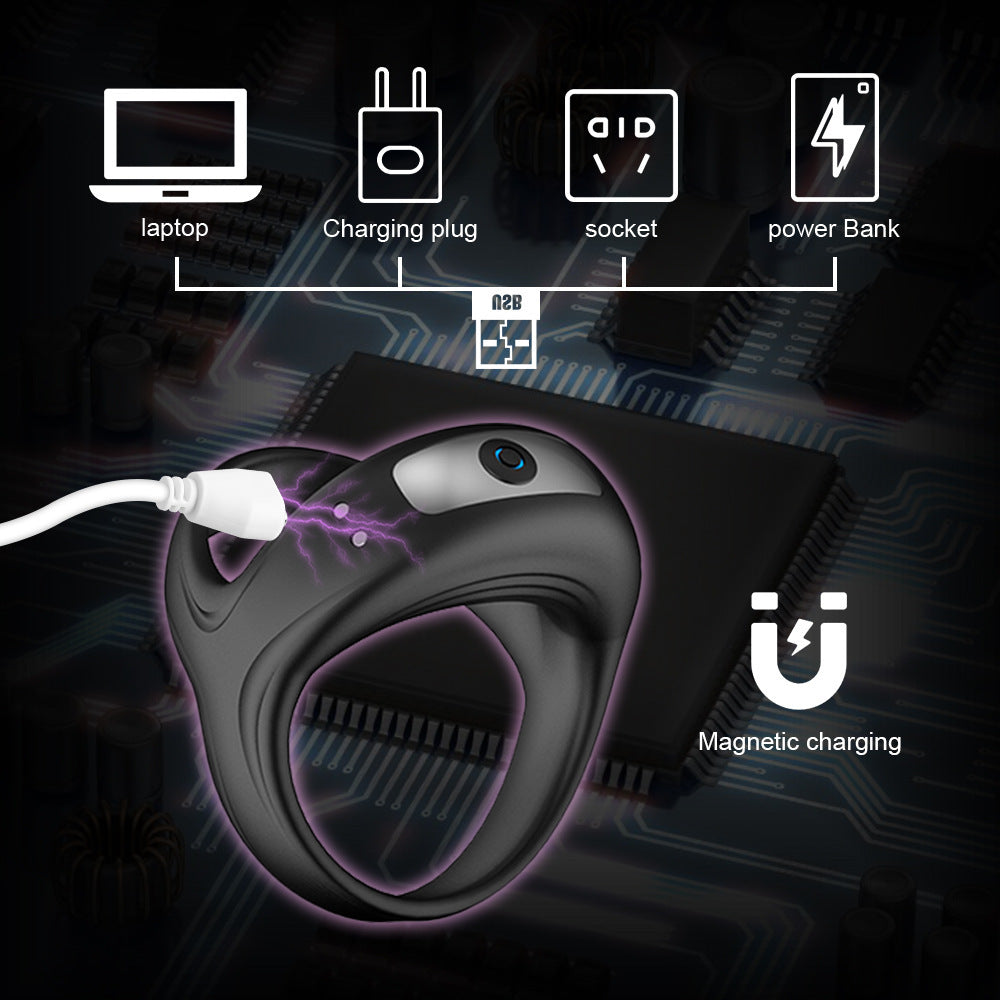 3-in-1 Ergonomic Cock Ring for Maximum Pleasure - image 2